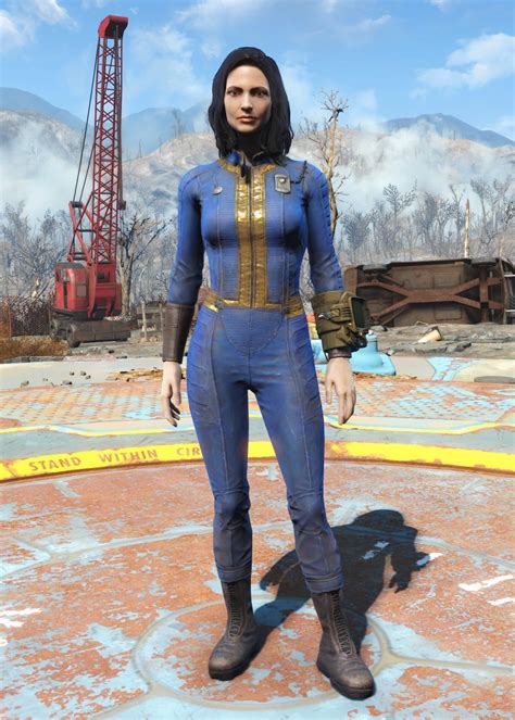 fallout 4 black vault suit|fallout 4 utility vault suit.